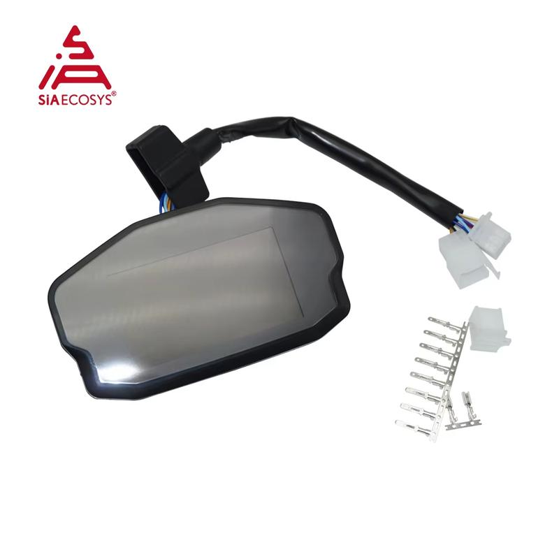 DKD Display CAN-BUS LIN Communication Optional LCD Speedometer Display for Votol Controller For Electric Motorcycle