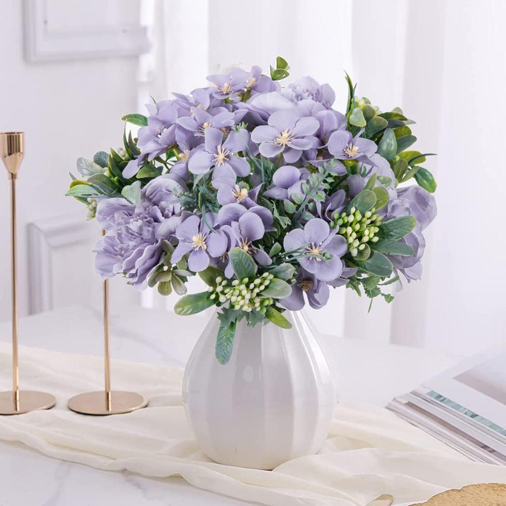 Artificial Flowers Cheap Fake Peony Bridal Holding Plants Vases Table Setting Home Room Decora Accessories Festival Crafts Gifts