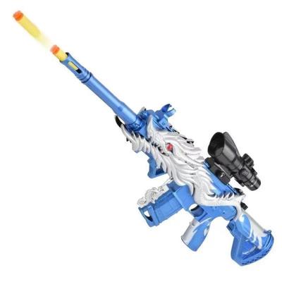 Pistol de jucărie pentru copii Joacă moale Dragonul de aur cu cinci gheare M416 Pușcă de lunetist Cadou pentru băiat Pistolă de jucărie Nerf Arma Gel Simulare de fotografiere