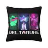 Lancer Deltarune Lovely Cushion Cover X Cm Polyester Velvet Throw Pillow Case For Sofa Living Room Decoration Pillowslip
