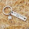 2021 New Home Keychain Stainless Steel Keychain Housewarming Gift New Home Gift