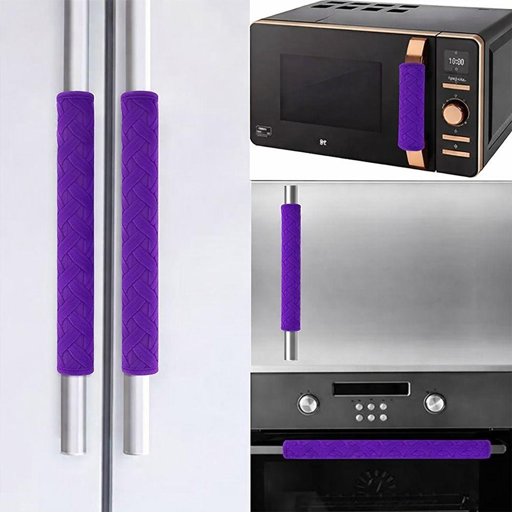 Plush Oven Door Handle Cover Washable Appliance Handle Covers  Home Decors