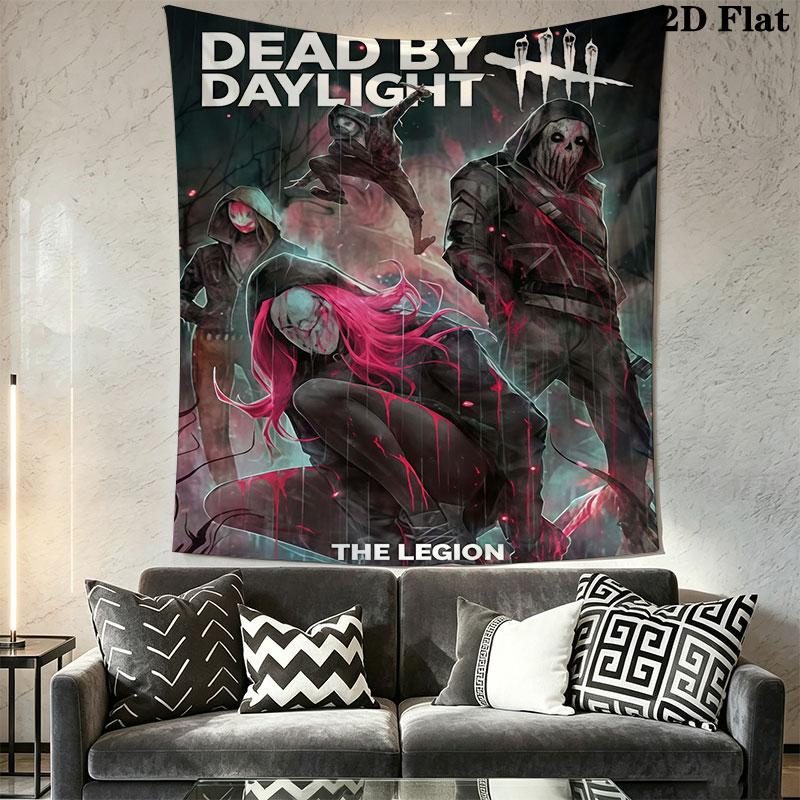 DBD Game Wall Hanging Printed Fabric Blanket Decorative Tapestries for Bedroom Living Room Home Decor