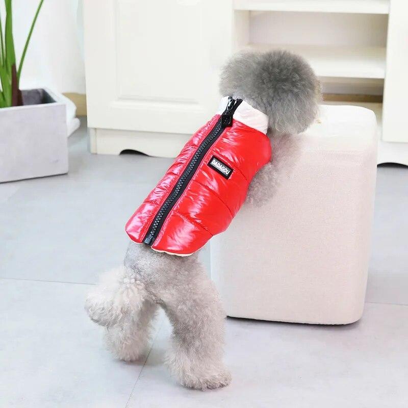 

Dog Coat Jacket Winter Windproof Pet Clothing for Small Medium Dogs Pug Chihuahua Bulldog Ropa Para Perros Apprael Outfits S