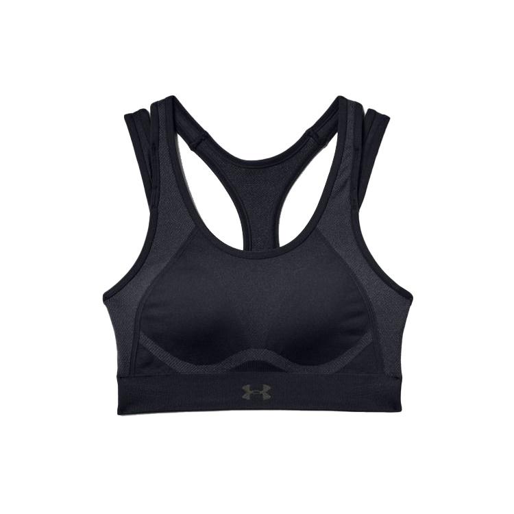 (WMNS) Женский бесшовный спортивный бюстгальтер Under Armour Vanish Seamless Mid Черный 1344326-001 S