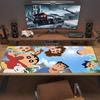 Anime Sinchan Color Mouse Pad Large Gaming Table Cushion Non-slip Laptop Tablet Big Mousepad XXL Mat Mini PC Playmat With Lock edge