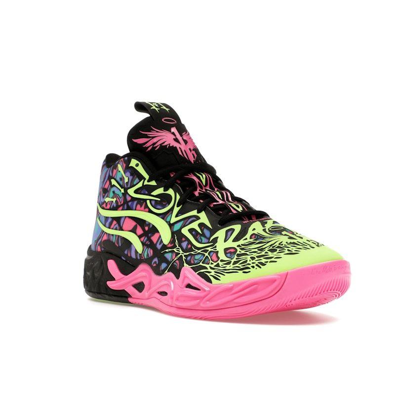 Puma MB.04 Heem Men Sneakers Multi-Color Black Luminous-Pink 310837-01