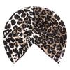 New Bohemia Floral Print Turban Pre Tied Knot Chemo Caps Head Wrap Beanie Hat Pleated Stretchy Muslim Hijab