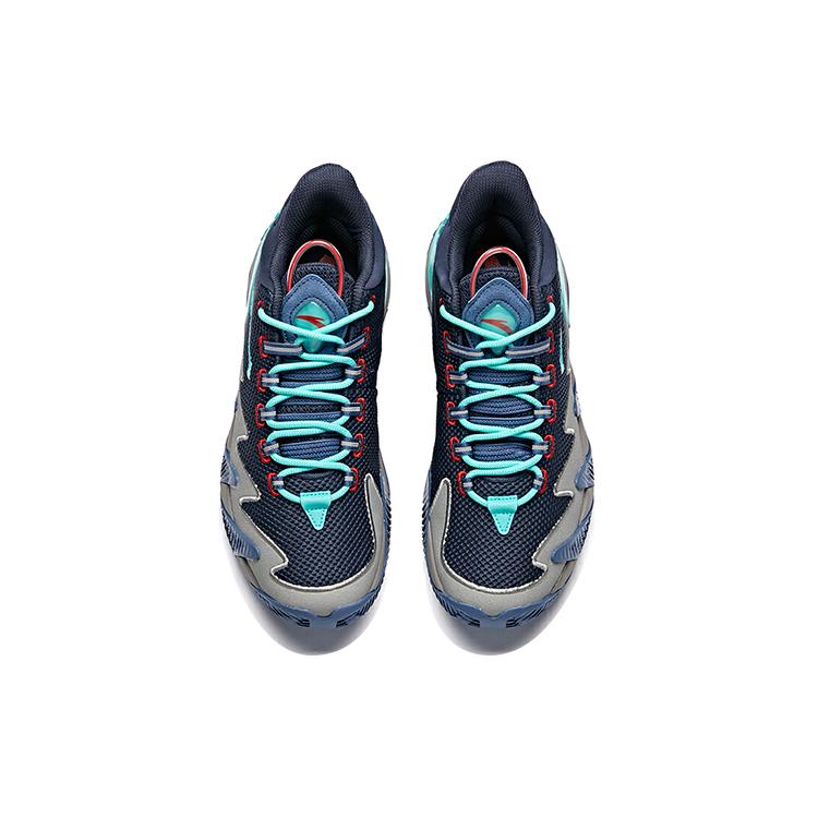 Anta Basketball Shoes 'Blue Grey Red' 112041606-3