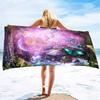 Oversize Beach Towel, Extra Large Towels,Forest Print Cool Travel Pool Towel,Soft and Quick Dry Swim Towels for Women and Girls