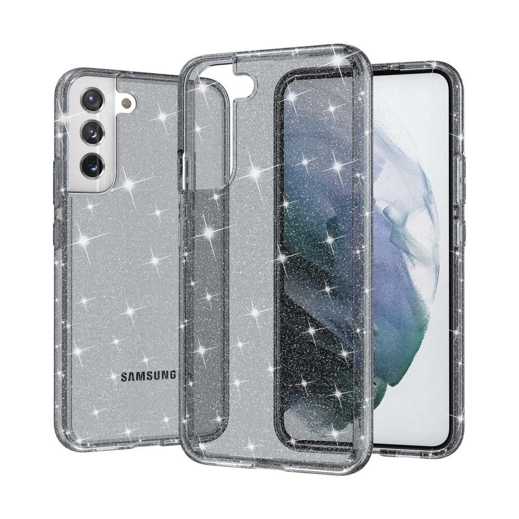 Applicable To Samsung Terminator S22 Transparent Protective Case, New Trendy Brand S22 European and American Thickened Anti-drop Mobile Phone Case