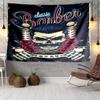 Barber Shop Pole Artwork Tapestry, Unique Design Tapestry, Wall Decor for Bedroom,Livingroom, Playroom,Heartwarming Fan Holiday Gifts