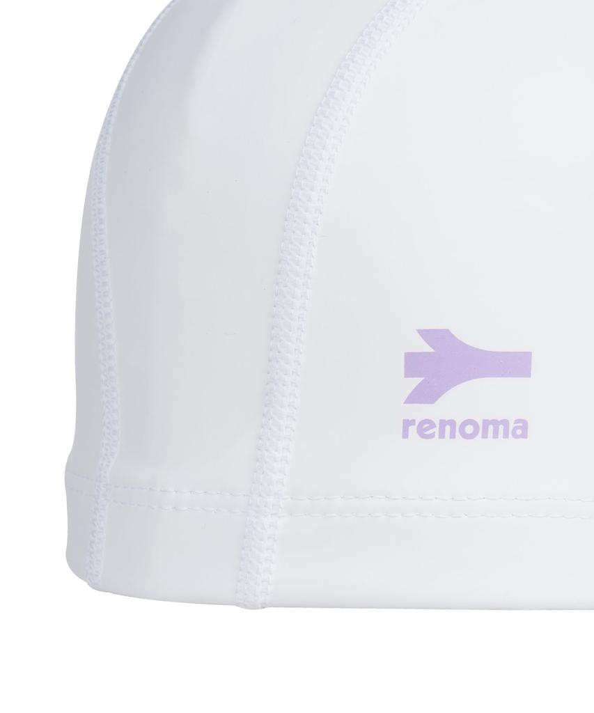 Lenomasuyeongbog Accessories Adult Fruit Flower Pu Swim Cap White Ro-Rc2E011-Wh