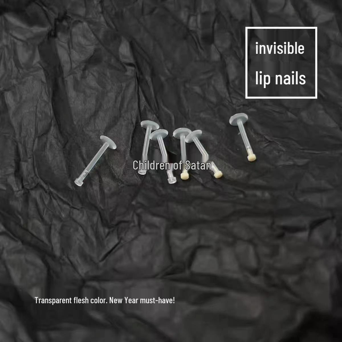 

Прозрачный лабрет телесного цвета: Невидимые украшения для пирсинга хряща с внутренней резьбой 12mm bar length, 1.2mm thickness