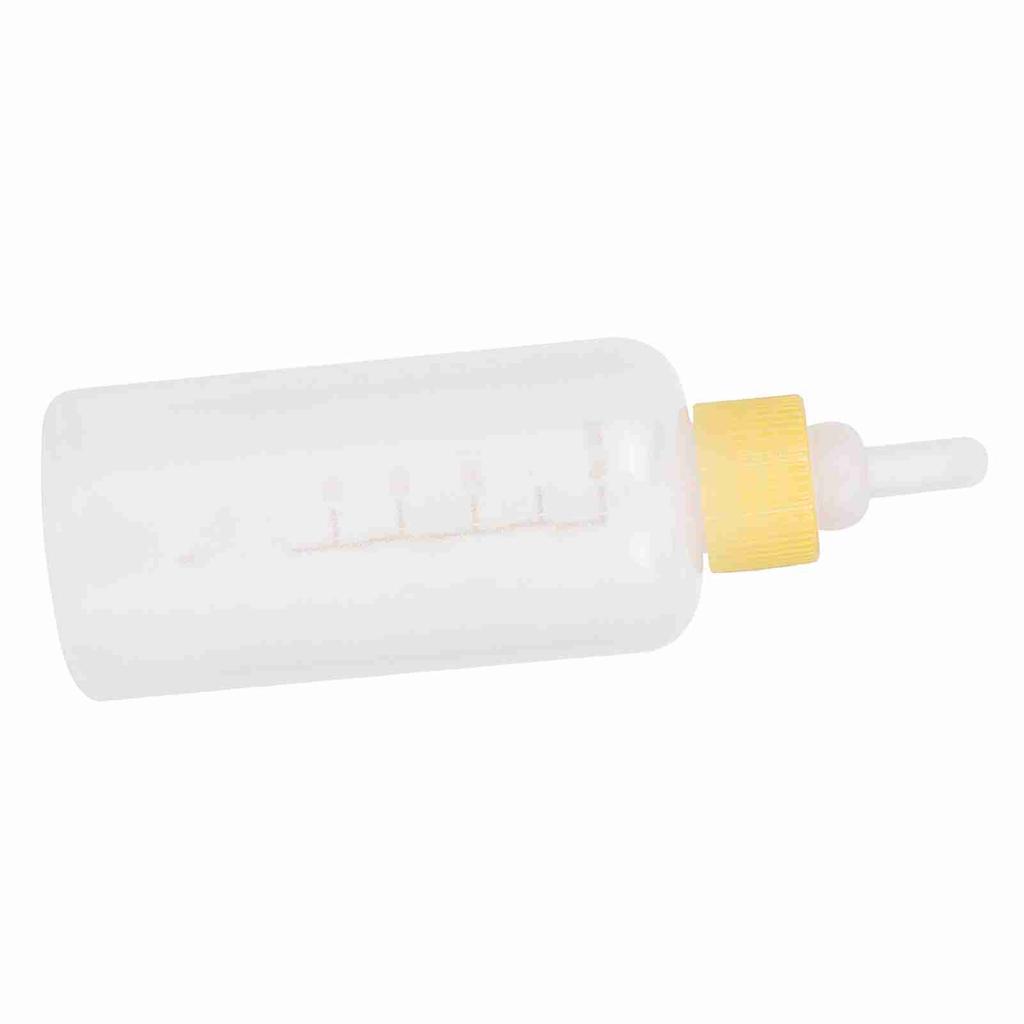 6PCS/ Set 60ml Pet Puppy Kitten Feeding Bottle Small Dog Cat Milk Nursing Care Kit (Yellow)