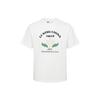 Li Ning Retro Sports Series Champion Trophy Print Cool Short Sleeve T-Shirt Unisex Tops Off-White AHSWE05-3
