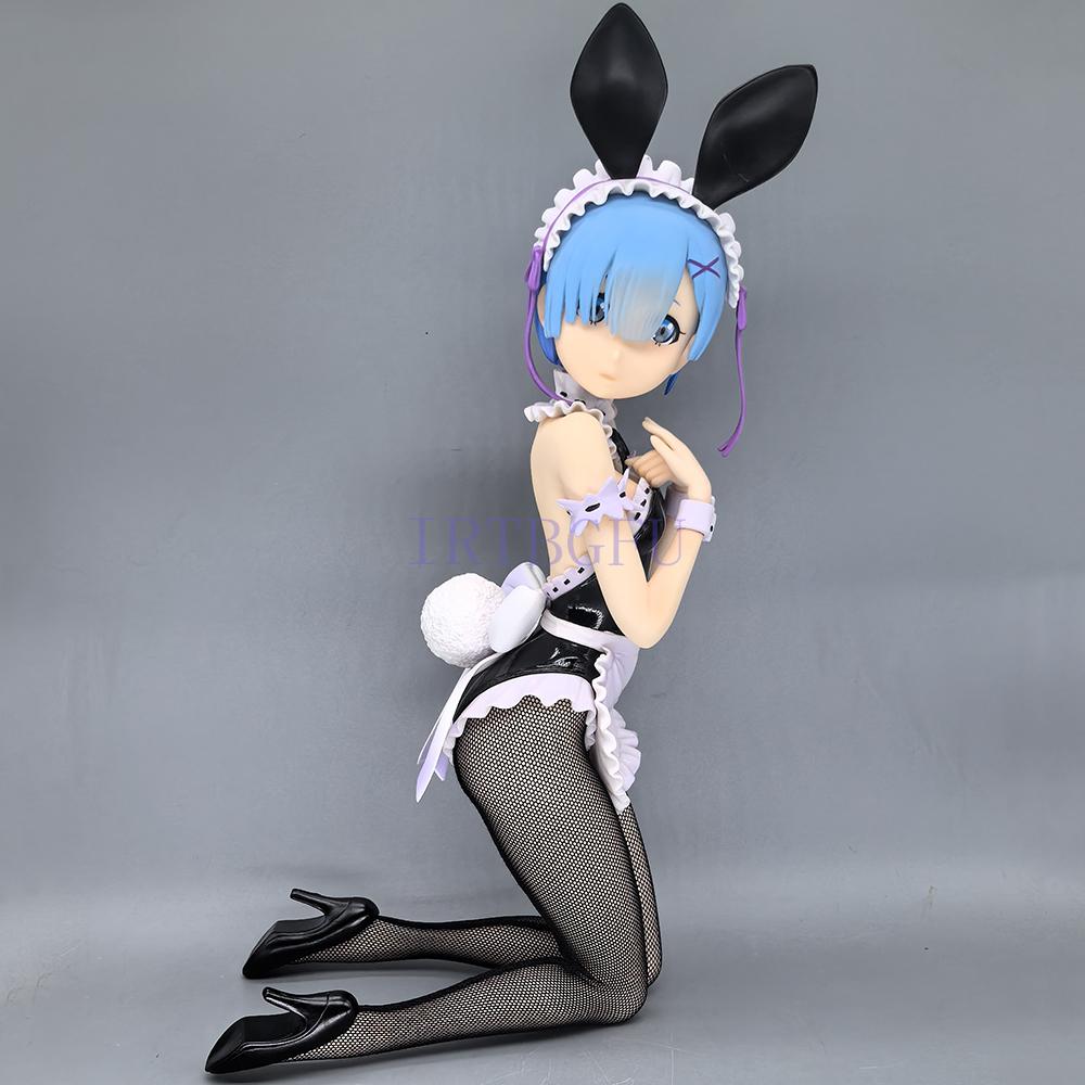 

Bunny Freeing Re:Zero Kara Hajimeru Isekai Seikatsu Ram Rem B-Style 1/4 Anime Figures Pvc Action Figure Toy Adult Model Doll Toy no box