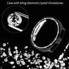 Custodia Bling Diamante per Samsung Galaxy Watch 9 8 40mm 44mm Accessori Guscio Paraurti Protettivo in PC a Muratura Vuoto per Galaxy Watch 8 Cover 44mm 40mm