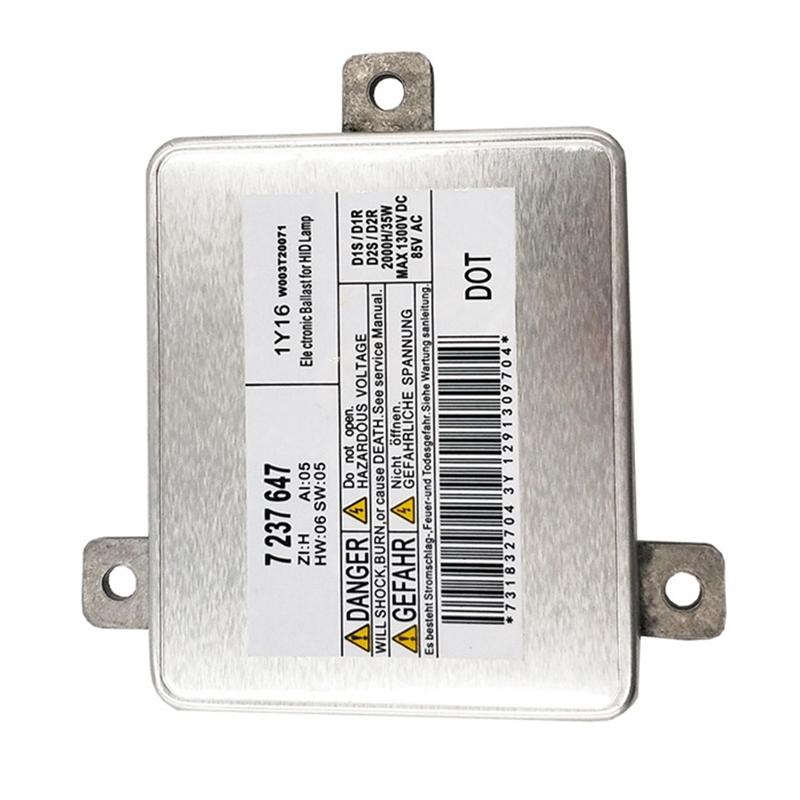 Ac29-Xenon HID Headlight Ballast Control Module Headlight Ballast Control Module 63117237644