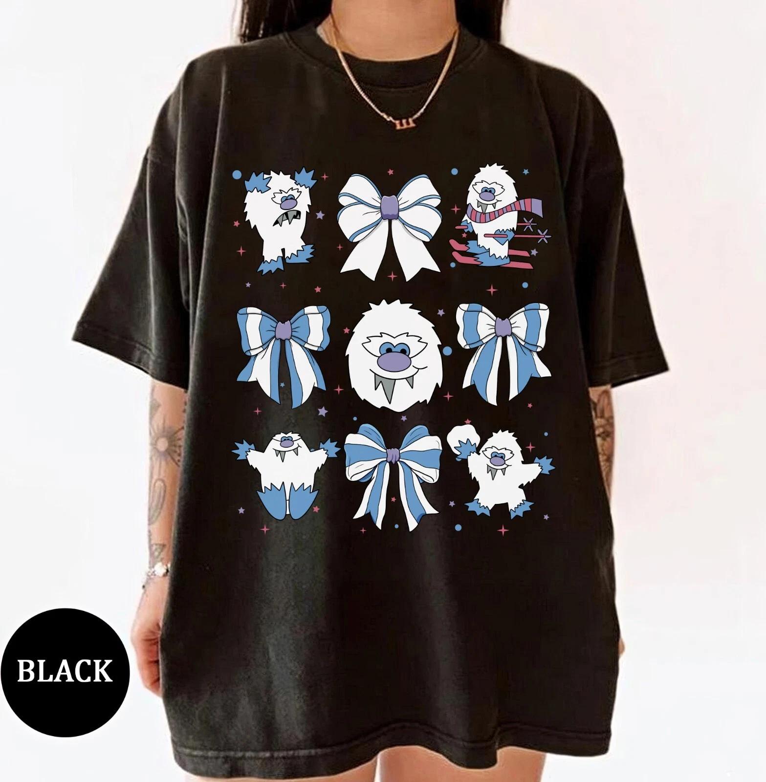 WDW Disney Expedition Everest Yeti Coquette Bows Unisex Adult Kid Tee 3XL