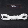 1Pair Cotton Waxed Shoelaces Round Oxford Shoe laces Boots Laces Waterproof Leather Shoelace Length 60/80/100/120/140/180cm