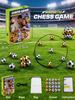 Magnetic Soccer Chess: World Cup Strategy Game for Kids and Parents