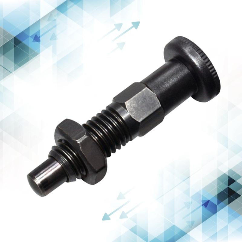 Return Position Spring Pins Screw Carbon Steel Fine Thread Knob Plunger