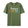 Happy FriYay Friday Funny Teacher Life Happy Friday Weekend T Shirt Men 100 Cotton Mens Cotton TShirt Birthday