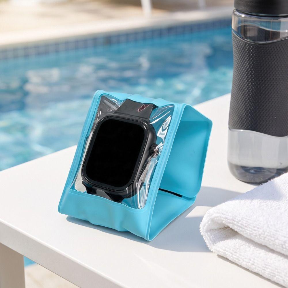 IPX8 Waterproof Smartwatch Waterproof Case Portable Children's Watch Sealed Pouch  Pool