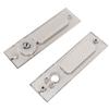 Sliding Door Mortise Lock with 2 Keys Zinc Alloy   Recessed Handle     for Wood Furniture Hardware