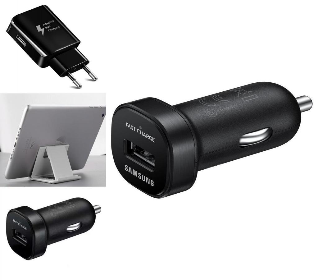 Top Quality Fast Car Wall Charger With 4ft Type-c Cable For Samsung Galaxy Note8 S8 S9 Plus