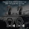 2pcs Metal RC Trailer Hook Spare Parts Fit for SCX10 90046 Trx4 D90 1 10 RC Car