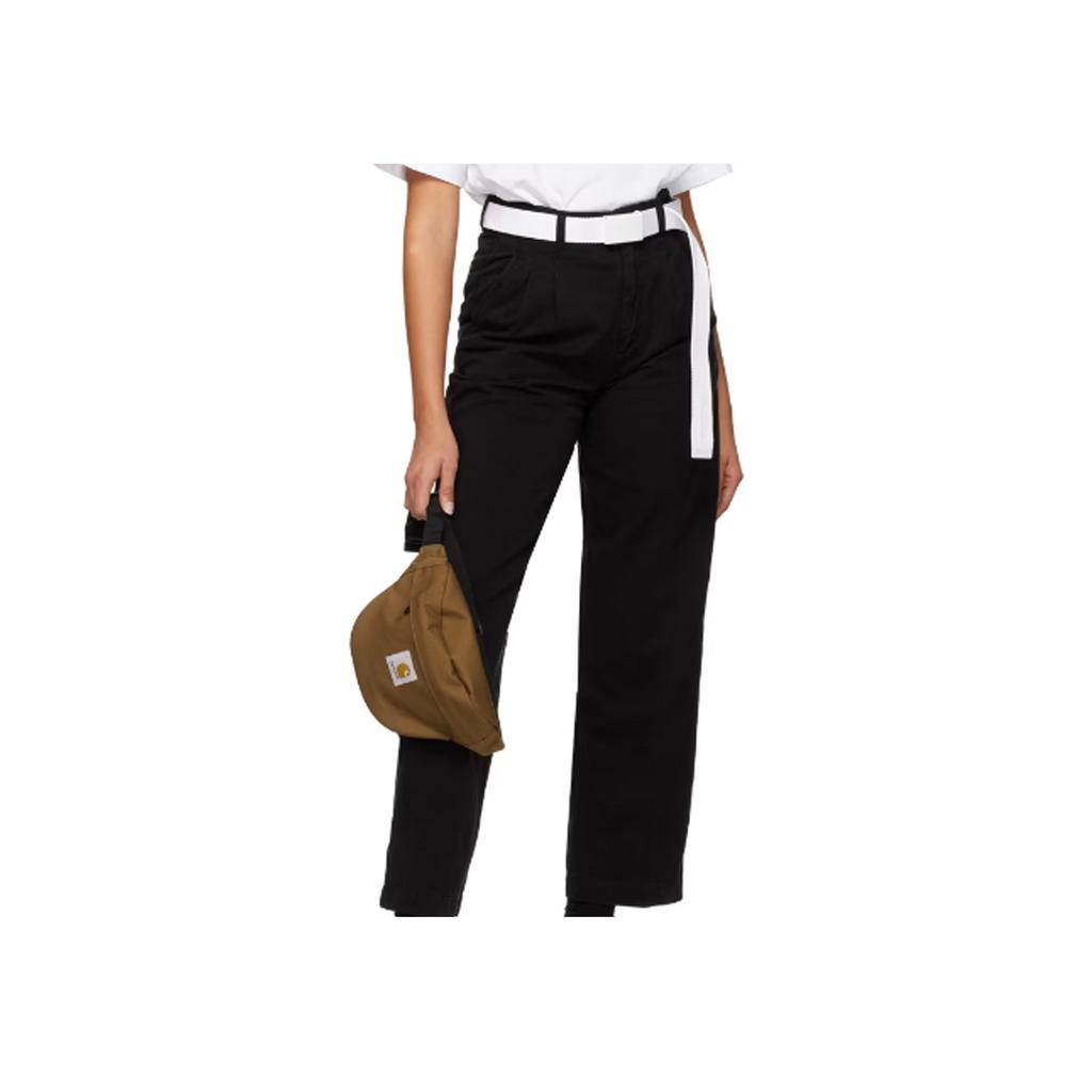 New Carhartt WIP Jake Recycled Polyester Canvas With Polyurethane Canvas Bag Fanny Pack Regular Women's Brown I031476-1ZD-XX