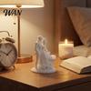 Anniversary Keepsake Gift Romantic Couple Figurine 3D Printed Lover Statue with Bridegroom Suit And Home Decor Bride Wedding Dress Valentine's Day for