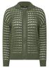 Women's Summer Slimming Zipper Sweater - Hollow Out Mesh Jacket for Versatile Commutes