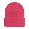 Custom Plain Knit Beanie Soft Winter Hat with 58 Colors Ready Stock Embroidery Logo