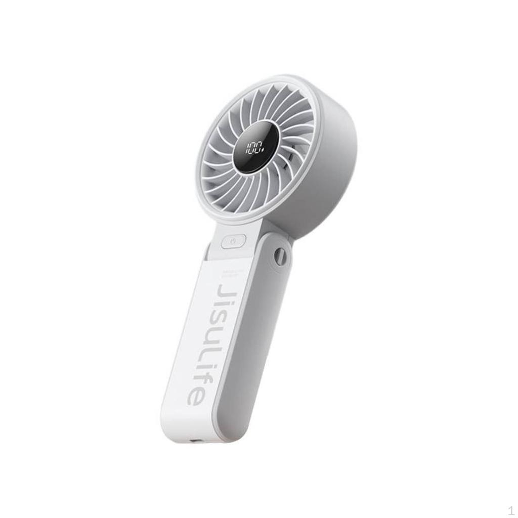 USB RechargeCapable Wearable Fan 5000mAh Foldable Strong Wind Personal Cooling for