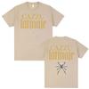 Singer CAZZU Latinaje Album 2026 Letters Print Tshirt Unisex Women Fashion Hip Hop Street Tshirts Summer Tops 100 Cotton T Shirt