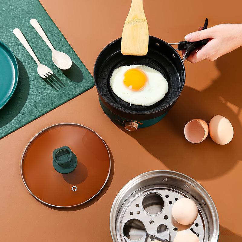 110 В/220 В электрическая рисоварка портативная сплит-сковорода электрическая тушеная — фото 6