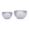 Titanium Rice Double Heat Ramen Rice Soup Solo Camping with Storage Bag Ti1170T Bowl, Layer, Resistant, 500/800ml Set,
