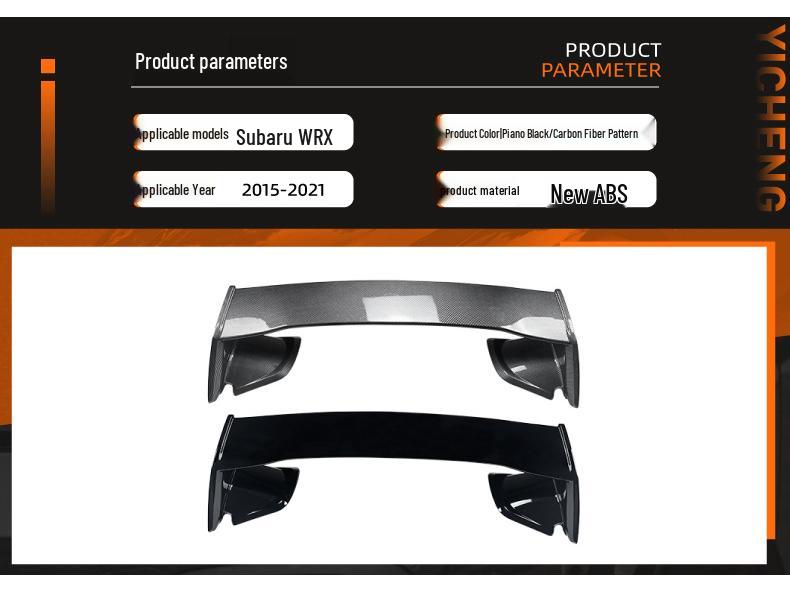 Heckspoiler für Subaru WRX STI VA Modelle 15-21 - Modifiziertes Zubehör