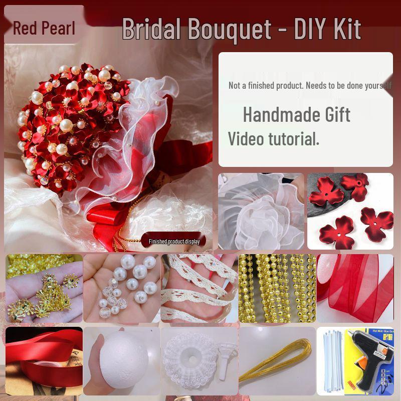 Handmade DIY Wedding Bouquet Kit - Thoughtful Gift for Best Friend
