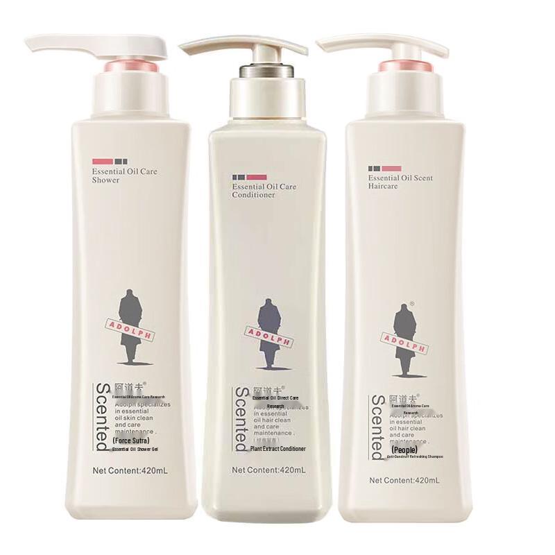 

Adolph Fragrance Shampoo, Conditioner & Shower Gel Set