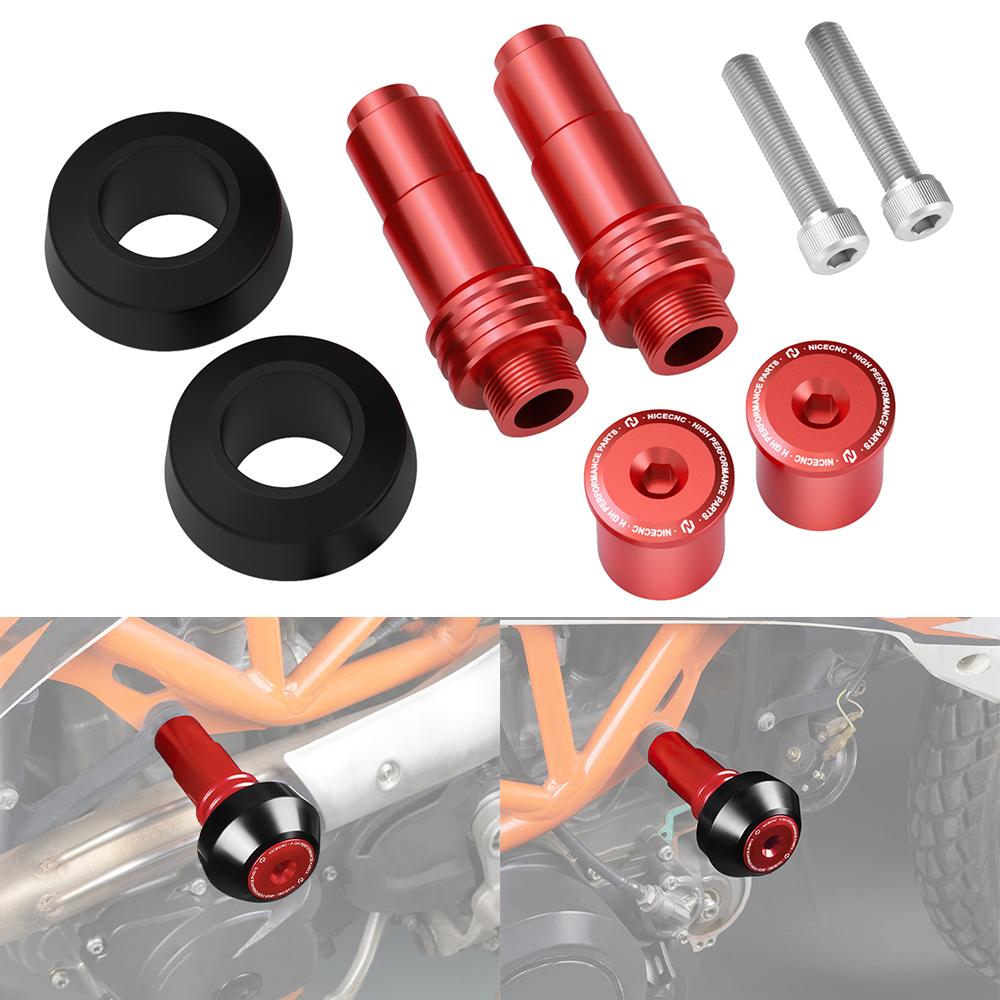 For 22-25 GasGas 700 SM ES Motorcycle Engine Frame Sliders for KTM 690 Enduro/R 690 SMC/R 08-25 Husqvarna 701 SM Enduro 16-2025