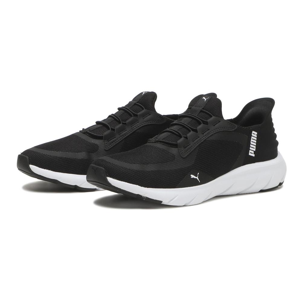Puma Soft Ride Flex Race Ease In 311996 01 Bk Wh