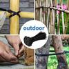 100pz Fascette Stringicavo in Nylon Nero da 40cm - Autobloccanti, Organizer per Cavi Multiuso per Casa, Ufficio, Recinzioni da Giardino