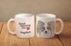Papillon, Continental Toy Spaniel, Butterfly Dog - Cup with a Dog, Personalized Cup with a Print, a Classic Gift for Everyone from the Art-Dog Brand