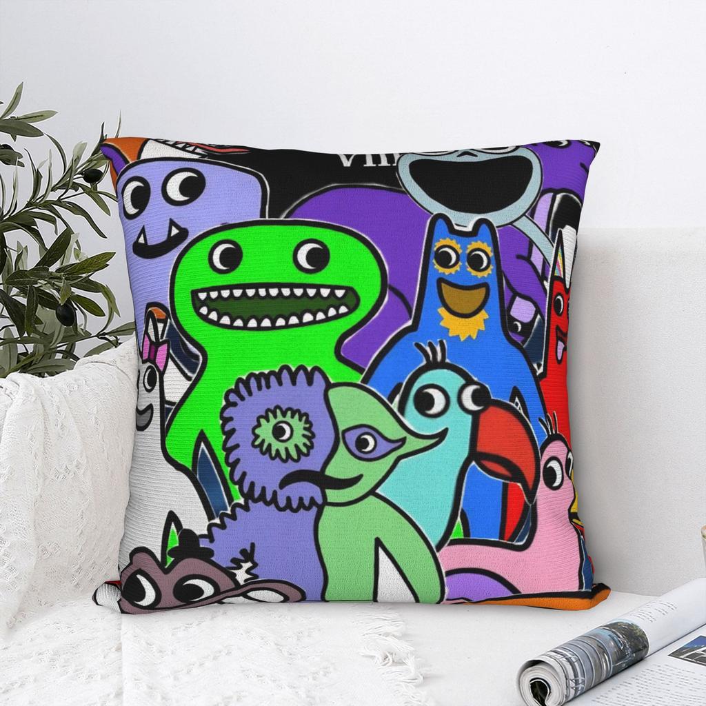 Decorative Pillowcase Garten of Banban Funny Games Product Living Room Throw Pillow Case Cover Square Multiple Sizes
