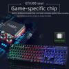 Limei GTX300 USB Wired Gaming Keyboard and Mouse Set with Backlit Mechanical Feel