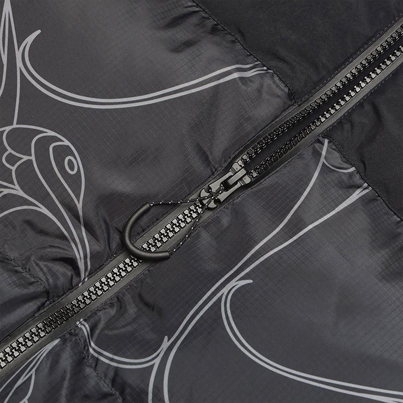 New FILA Down Jacket Men's All Over Print A11M447922FZA